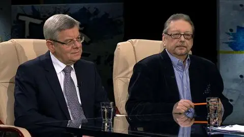 prof. Tomasz Nałęcz i Andrzej Urbański w programie Tak Jest