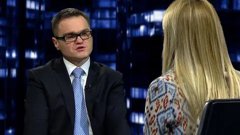 Rafał Rogalski był gościem Moniki Olejnik w "Kropce nad i"