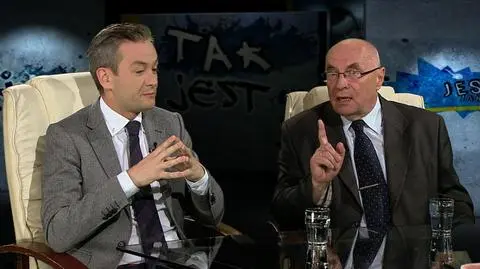 Robert Biedroń i Marian Piłka w "Tak jest"