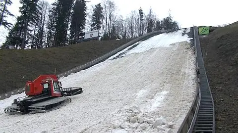 Wisła walczy o zawody w skokach. 
Kupili 100 ton śniegu z Podhala