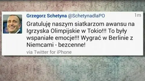 Grzegorz Schetyna przewiduje przyszłość, oby celnie!