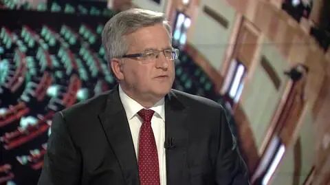 Komorowski: znaleźliśmy się jako naród na dramatycznym zakręcie