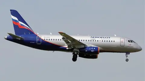 Suchoj Superjet rosyjskich linii Aerofłot