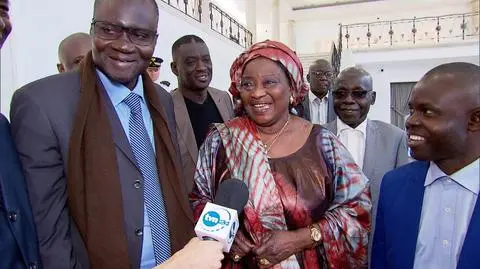 Delegacja z Senegalu w Sejmie. "Boimy się Lewandowskiego"