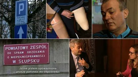 "Uwaga!" TVN. Niepełnosprawny Kazimierz Twardy walczy o parkowanie