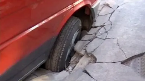 "Ten asfalt się po prostu ugina"