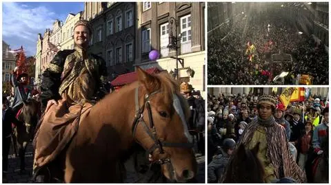 Tłumy za królami. 
Zabrakło koron dla uczestników