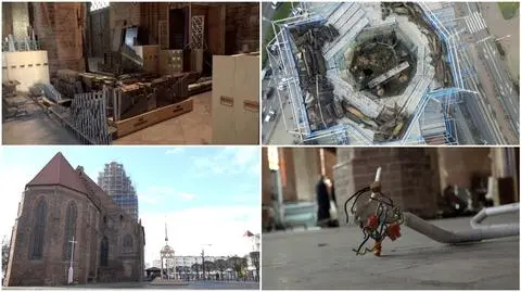 Rusztowanie już gotowe. Ruszają prace przy gorzowskiej katedrze