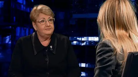 Henryka Krzywonos była gościem "Kropki nad i"