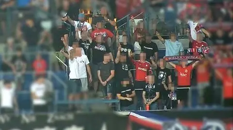Kibole Wisły hajlowali podczas meczu. Usłyszeli zarzut propagowania faszyzmu