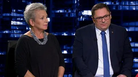 Tomasz Terlikowski i Monika Płatek byli gośćmi "Kropki nad i"