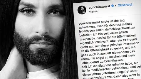 Conchita Wurst wyznaje: mam HIV