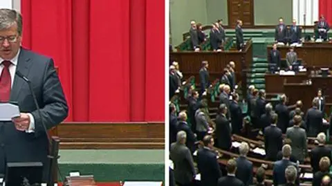 Sejm w hołdzie ofiarom Katynia. "Dążenie do eksterminacji elity"