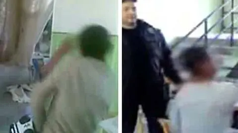 "Bij go jak on ciebie"
 Policja maltretuje dzieci
