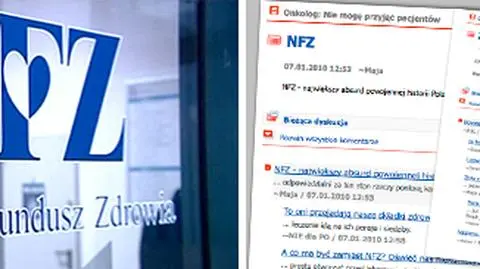"NFZ potrzebny jak rybie ręcznik"