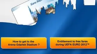 Biletomaty poinformują kibiców