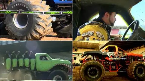Monster trucki na stadonie Cracovii