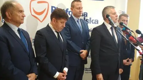 Generał Marian Janicki w partii. Wstąpił do PO