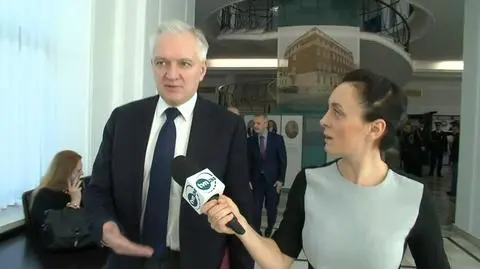 Jarosław Gowin nie komentuje