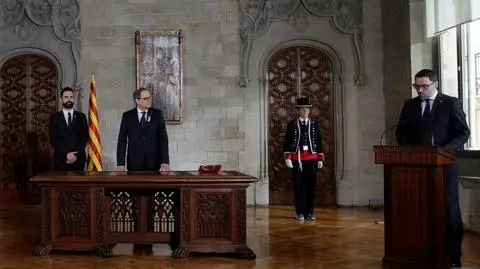 Quim Torra został premierem Katalonii (wideo z dn. 14.05.2018)