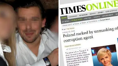 Brytyjski "Times" o agencie Tomku