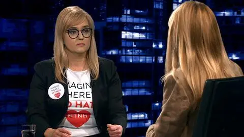 Magdalena Adamowicz w "Kropce nad i"