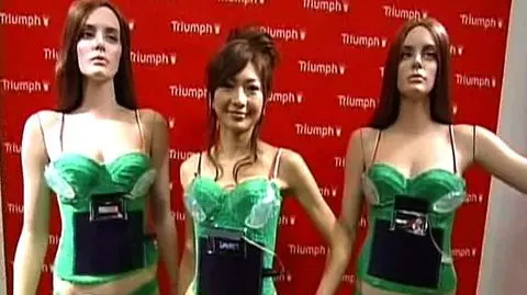 Ostatni krzyk mody - stanik na baterie!