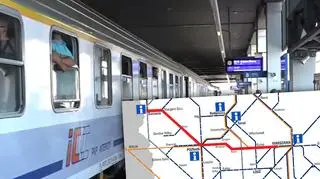 Niewykluczone, że pasażerowie jadący z Poznania do Warszawy będą musieli się przesiadać do autobusów