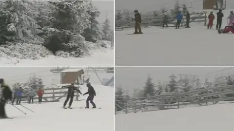 Śnieg i minusowe temperatury. Stoki gotowe na zimowe ferie