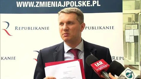 Wipler skarży finanse PO do PKW. "Cygara i wino to nie rzeczy, na które powinny iść pieniądze podatników"