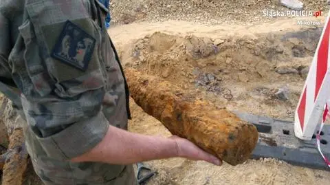 Wydobywają spod ziemi niebezpieczny arsenał w Mikołowie