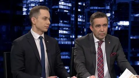 Zbigniew Gryglas i Cezary Tomczyk byli gośćmi "Kropki nad i" TVN24