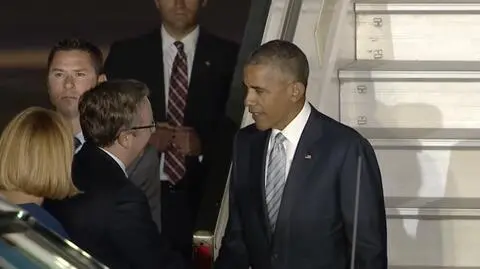 Szczyt NATO w Warszawie. Barack Obama już w Polsce