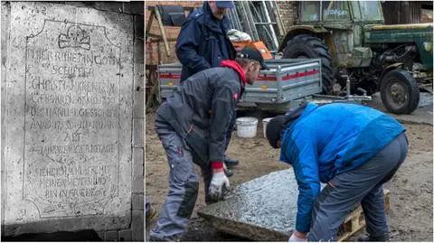 Szczecin: Odnaleźli barokowe płyty, które zniknęły z kościoła