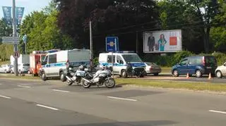 W wypadku 6 policjantów zostało rannych