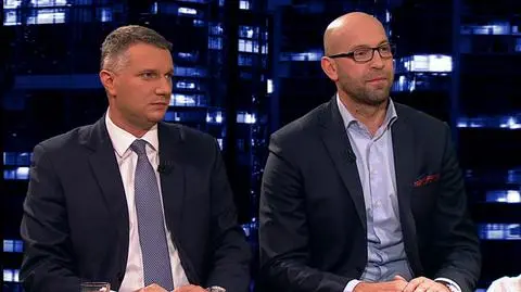Przemysław Wipler i Jakub Rutnicki w "Kropce nad i"