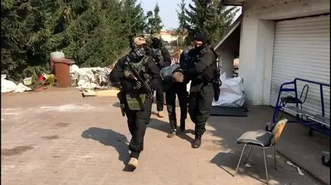 Rolników zatrzymali antyterroryści (wideo archiwalne)