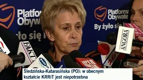 PO: zlikwidujemy KRRiT