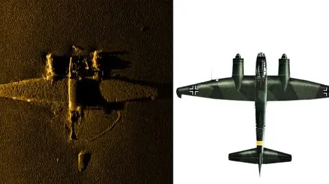 Zbadali wrak samolotu. 
Junkers zostanie na dnie