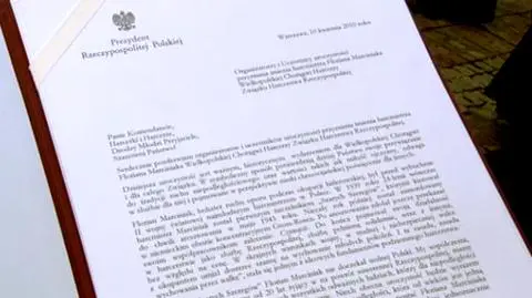 Ostatni list prezydenta