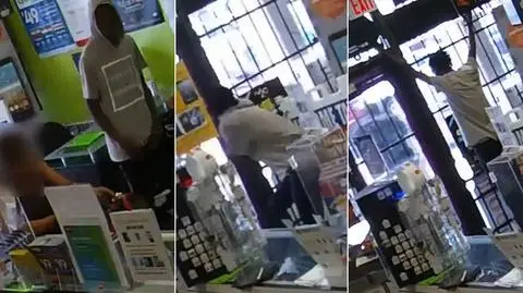 USA. Złodziej błagał o wypuszczenie ze sklepu