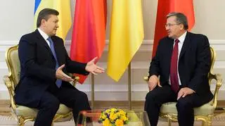 Wiktor Janukowycz u Bronisława Komorowskiego w czerwcu tego roku