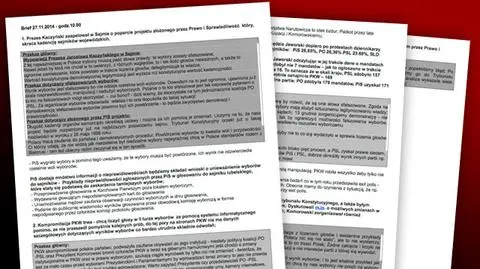 Instrukcja PiS wyciekła do mediów. Przekazy dnia dla posłów PiS
