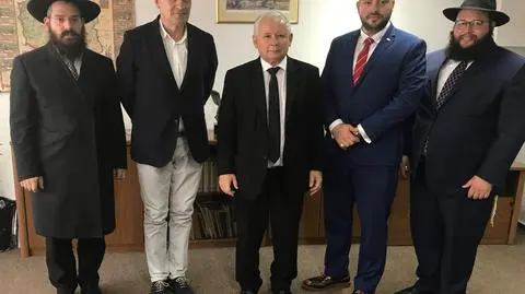 Kaczyński spotkał się z przedstawicielami środowisk żydowskich