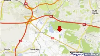 Do wypadku doszło na granicy Pniówek i Zabrza