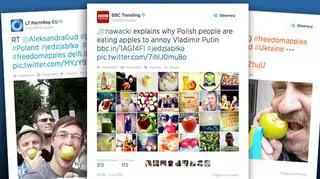 Świat wspiera akcję #JedzJabłka