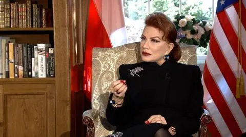U.S. Ambassador to Poland Georgette Mosbacher in a special interview for TVN24