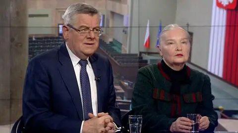 Jadwiga Staniszkis i Tomasz Nałęcz