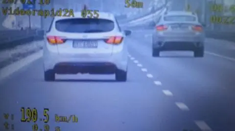 190 km/h na ekspresówce. "Spieszył się do pracy"