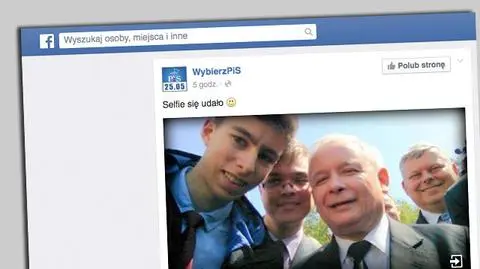 Prezes Kaczyński jak papież Franciszek
